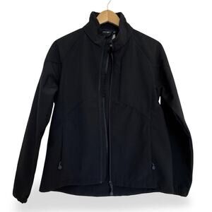 Black Diamond Softshell Jacket Black Zip Outdoor Hiking Climbing Size L Unisex
